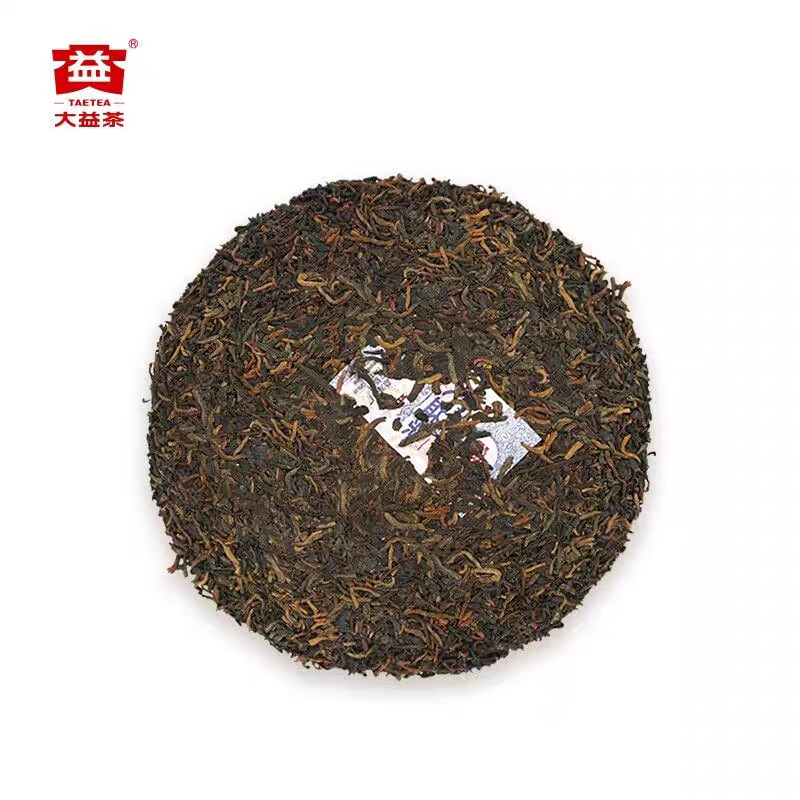 2015 Dayi Imperial Tribute Round Pu'er Ripe Tea Cake